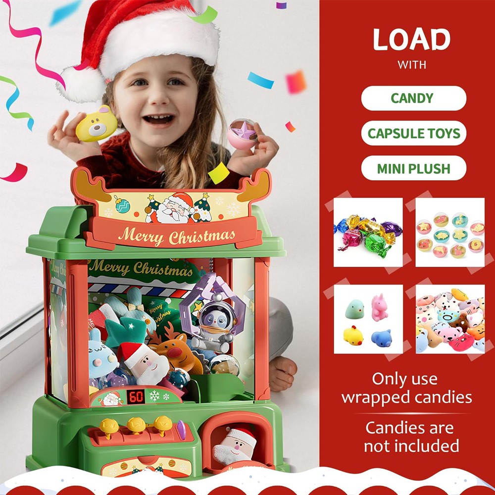 Christmas Claw Machine For Kid - Arcade Games And Vending ulasan dan harga