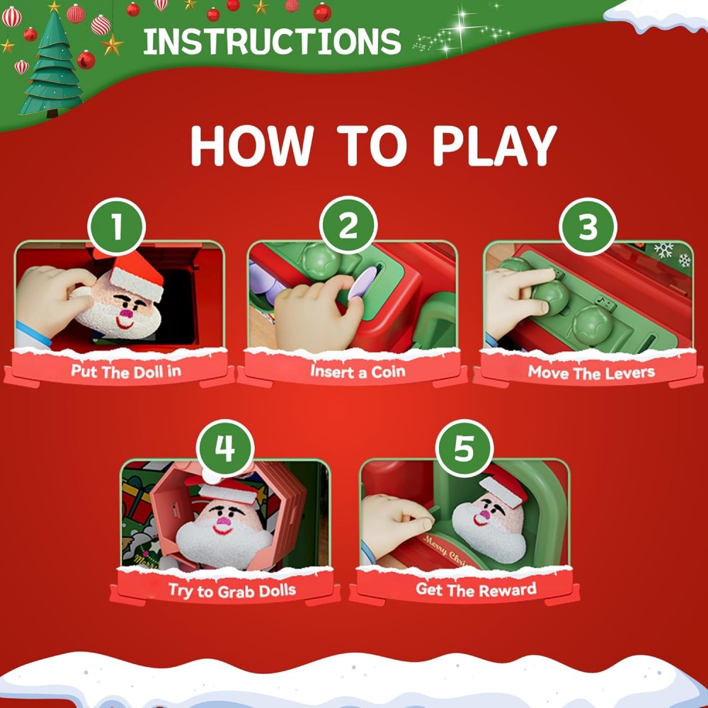 Christmas Claw Machine For Kid - Arcade Games And Vending ulasan dan harga