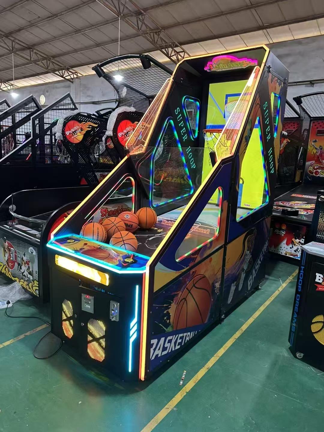 Coin-Operated LED Basketball A - Ticket Redemption Machine ulasan dan harga