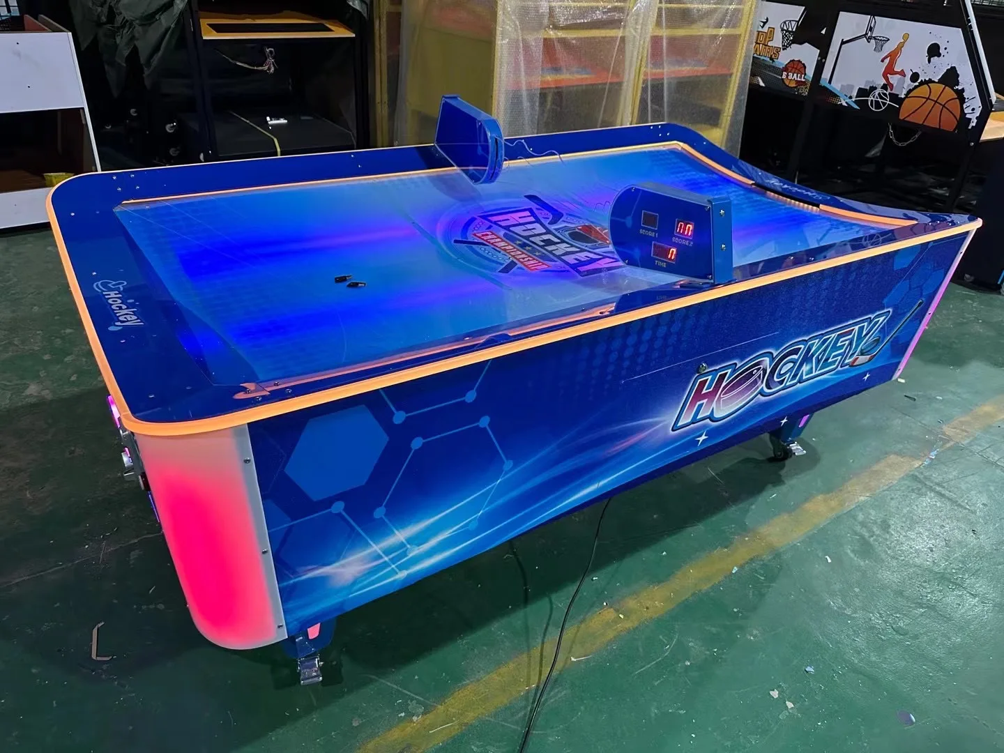 Coin Operated Amusement Arcade - Air Hockey Table ulasan dan harga