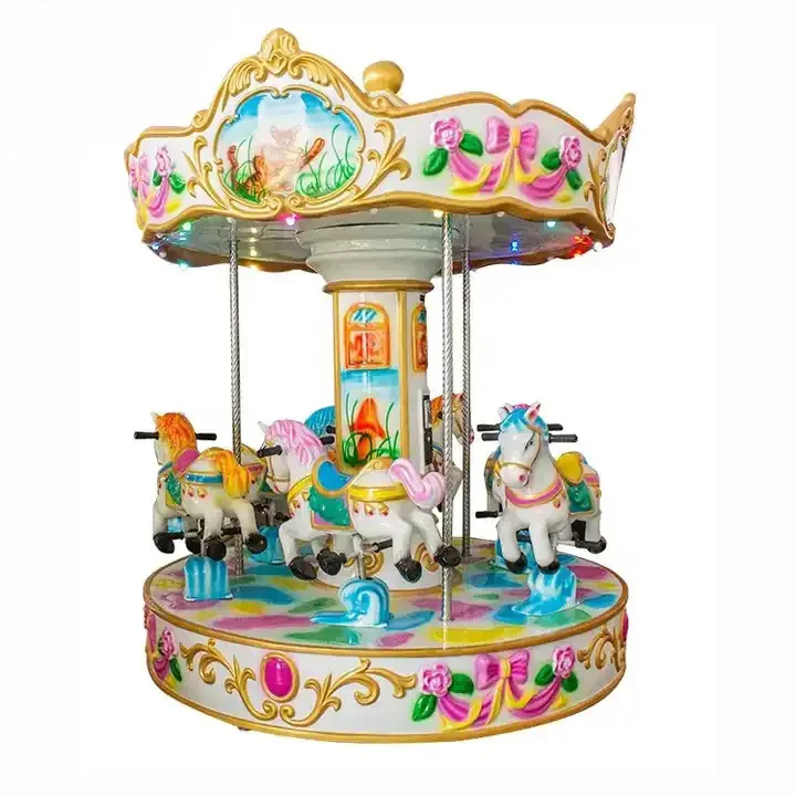 2026 Fairy Tale Style Carousel - Coin Operated Kiddie Ride ulasan dan harga