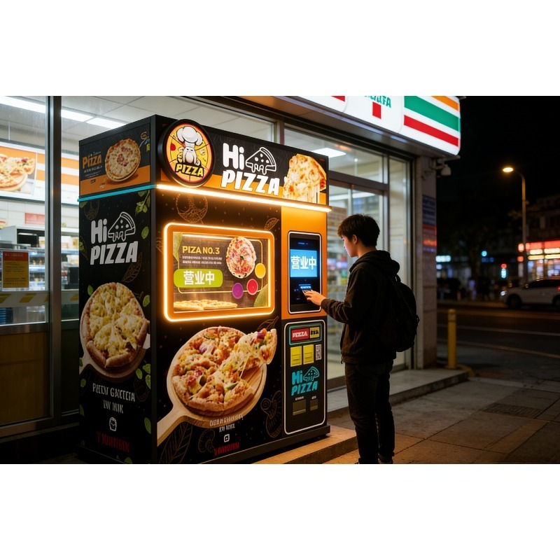 Automatic Pizza Making Vending - Commercial Vending Machine ulasan dan harga