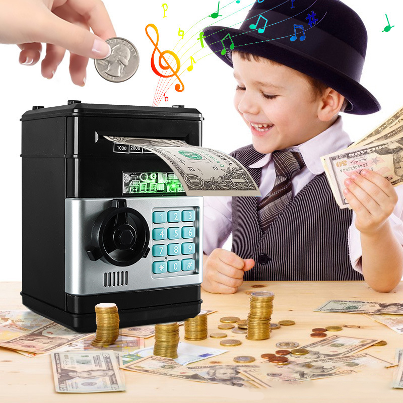 Creative Piggy Bank Automatic  - Coin Operated Kiddie Ride ulasan dan harga