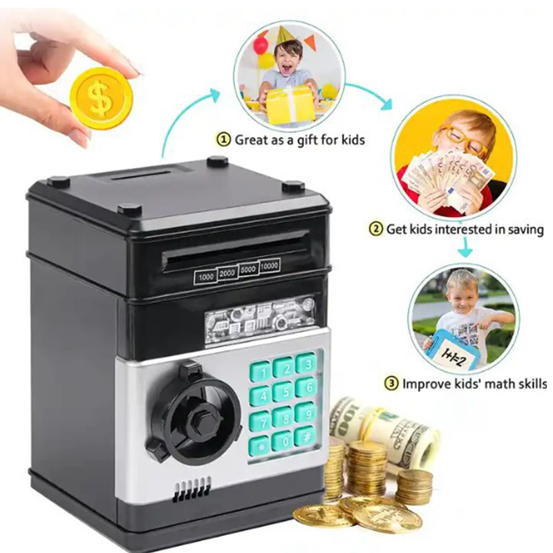 Creative Piggy Bank Automatic  - Coin Operated Kiddie Ride ulasan dan harga