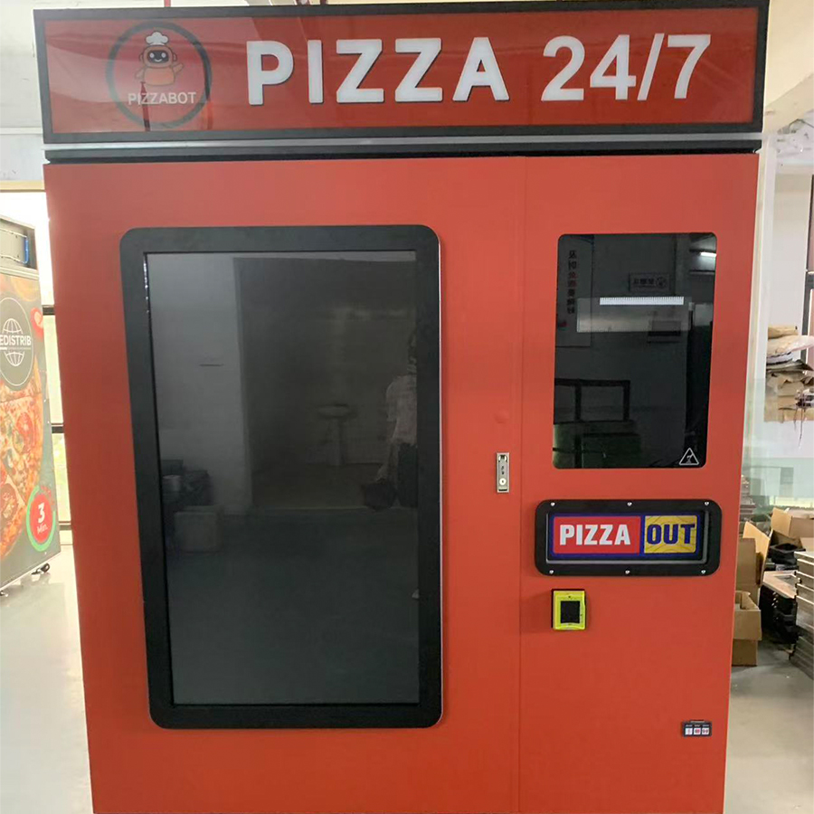Customized Fast Food Pizza Ven - Commercial Vending Machine ulasan dan harga