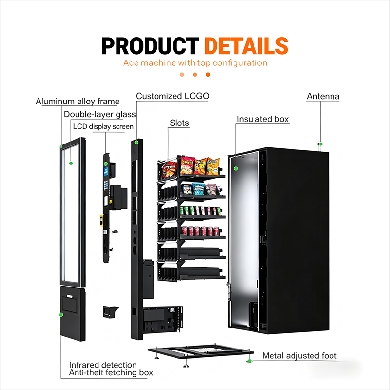 Snack Drink Vending Machine Au - Commercial Vending Machine ulasan dan harga