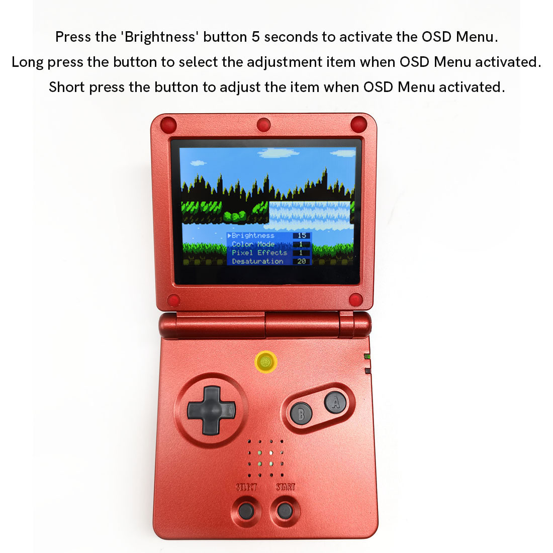 HISPEEDIDO For GBA SP IPS V5 S - Lcd Screen Arcade ulasan dan harga